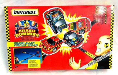 Lot 95 - Matchbox 43710 Crash Dummies - Crash Alley Playset.