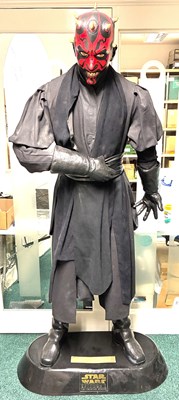 Lot 322 - Pepsi Star Wars Episode 1 Darth Maul life size promotional Statue