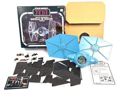 Lot 338 - Kenner Return of the Jedi vintage TIE Fighter (battle damaged) MINT UNUSED MIB