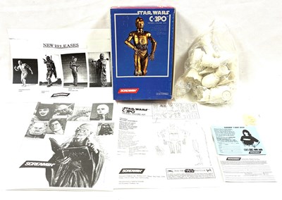 Lot 353 - Screamin' Star Wars vintage C-3PO Model Kit (1994) UNUSED MIB