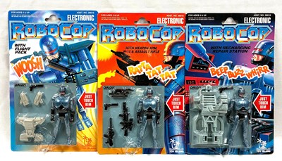 Lot 362 - Toy Island Robocop Electronic figures x 3 MISP