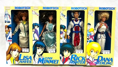 Lot 366 - Harmony Gold Robotech 12" figures x 4 MISB