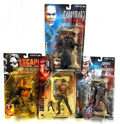 Lot 369 - McFarlane Movie Maniacs figures x 4 MISP