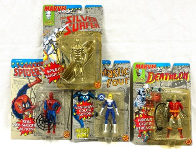 Lot 384 - Toy Biz Marvel Super Heroes figures x 4 MISP