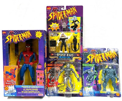Lot 388 - Toy Biz & Ideal Spider-man figures x 4 MISP