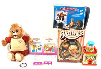Lot 396 - Palitoy Girls World & Teddy Ruxpin collectables