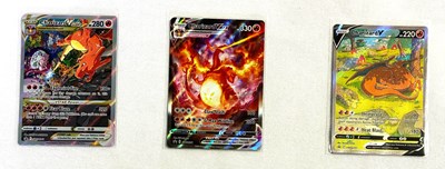 Lot 406 - Pokemon Black Star Promo Charizards x3