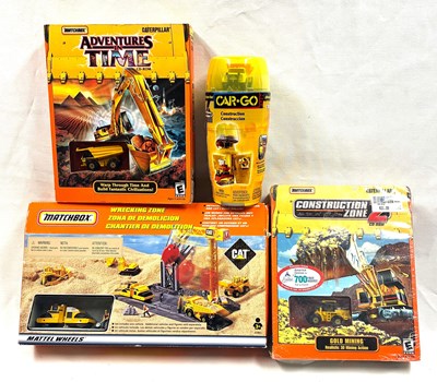 Lot 197 - Matchbox Superfast - Caterpillar & Hero City Construction Vehicles Sets.