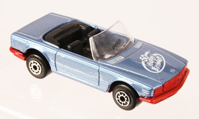 Lot 230 - Matchbox Superfast 6c Mercedes 350SL Convertible MADE IN BULGARIA ISSUE WITH RARE RED BASE