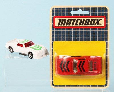 Lot 246 - Matchbox Superfast 2 x 9d AMX Pro-Stocker MADE IN HUNGARY ISSUES