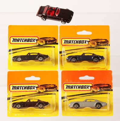 Lot 250 - Matchbox Superfast 5 x 16b Pontiac Firebird T-Bar MADE IN BULGARIA ISSUES