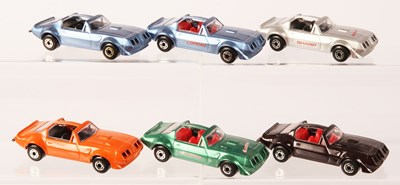 Lot 255 - Matchbox Superfast 6 x 16b Pontiac Firebird T-Bar MADE IN BULGARIA ISSUES