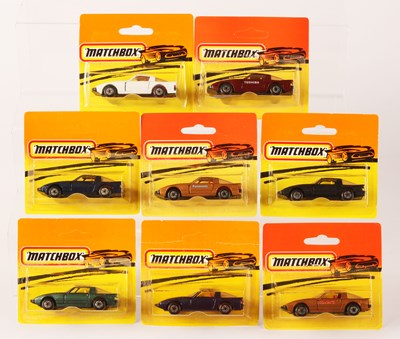 Lot 265 - Matchbox Superfast 8 x 31e Mazda RX7 MADE IN BULGARIA ISSUES