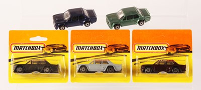 Lot 276 - Matchbox Superfast 5 x 74e Fiat Abarth MADE IN BULGARIA ISSUES