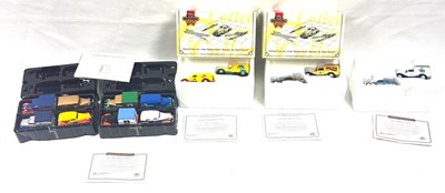 Lot 200 - Matchbox Collectibles - Group of Brewing Company & NBA Van Sets.