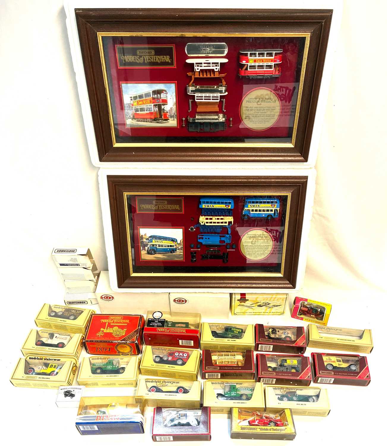 Lot 5 - Large Quantity of Matchbox Models of Yesteryear and The Dinky Collection