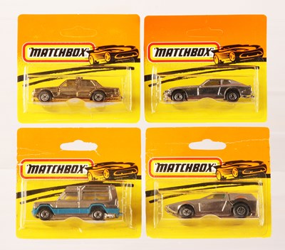 Lot 278 - Matchbox Superfast Group of CHROME & GOLD PLATED MADE IN BULGARIA ISSUES