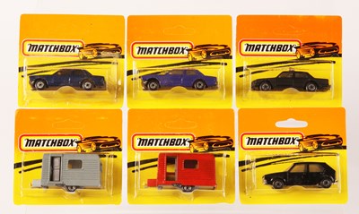Lot 284 - Matchbox Superfast Group of 6 x MADE IN BULGARIA ISSUES