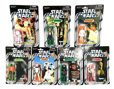 Lot 1 - Hasbro Star Wars vintage collection 3 3/4" figures x 7 MISP