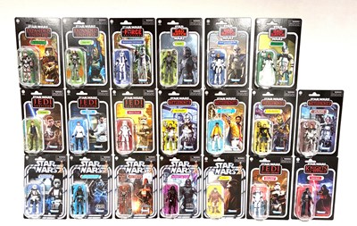 Lot 19 - Hasbro Star Wars vintage collection 3 3/4" figures x 20 MISP
