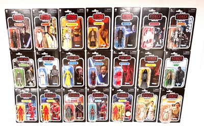 Lot 20 - Hasbro Star Wars vintage collection 3 3/4" figures x 21 MISP