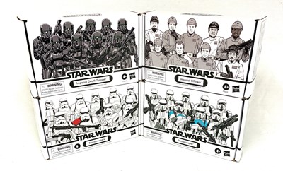 Lot 23 - Hasbro Star Wars The Vintage Collection 3 3/4" figure 4 packs x 4 MISP