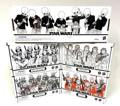 Lot 24 - Hasbro Star Wars The Vintage Collection 3 3/4" figure 4/6 packs x 5 MISP