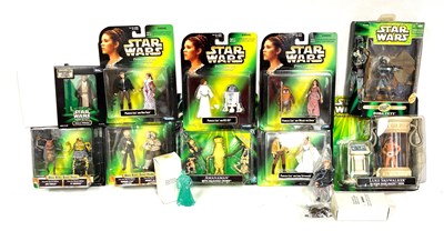 Lot 33 - Hasbro Star Wars Power of the Force 2 & Power of the Jedi 3 3/4" Deluxe packs & Mail-aways x 12 MISP