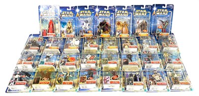 Lot 40 - Hasbro Star Wars Episode 2 3 3/4" figures x 30 MISP