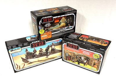 Lot 53 - Hasbro Star Wars Vintage Collection play-sets x 3 MISB