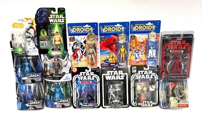 Lot 62 - Selection of Hasbro Star Wars modern 3 3/4" figures MISP