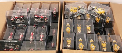 Lot 11 - DeAgostini or similar. Large Group of Ducati Motorcycle Models.