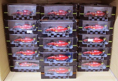Lot 12 - Onyx 1/43rd Large Group of 54x 137 Ferrari F92A - Jean Alesi Formula 1 Cars.
