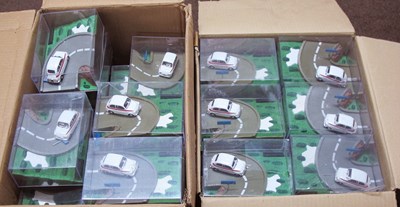 Lot 13 - Universal Hobbies 1/43rd Large group of Fiat Nuova 500 Sport.