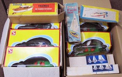 Lot 21 - Triang & Others Similar Group of Boats & Yachts.