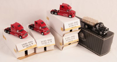 Lot 36 - Matchbox Collectibles Group of Tractor Units & Flatbed Truck.