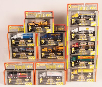 Lot 46 - Matchbox Premiere Collection - Group of Convoy Trucks.