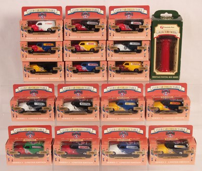 Lot 53 - Matchbox Superfast - Club Car Collectable Australian Football League FJ Holden Vans.
