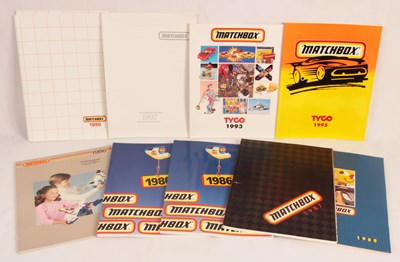 Lot 58 - Matchbox Group of Mid 1980's / mid 1990's Trade Catalogues.