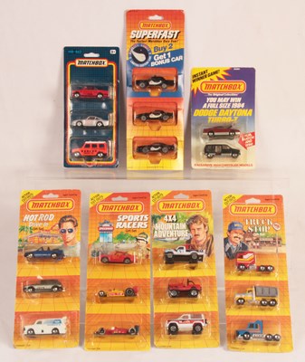 Lot 63 - Matchbox Superfast - Group of Triple Packs.