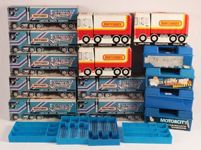 Lot 71 - Matchbox - Mixed Group of Carry Cases & Inner Trays.