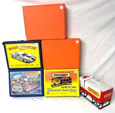 Lot 96 - Matchbox Series & Superfast - Mixed Group of 6x Carry Cases.