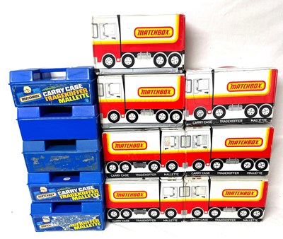 Lot 98 - Matchbox Superfast - Group of 12x 24 & 36 Car Carry Cases.
