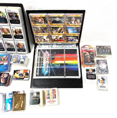 Lot 352 - Large quantity of Star Trek Trading Cards including Chase & Autograph Cards