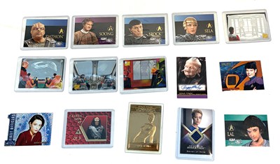 Lot 352 - Large quantity of Star Trek Trading Cards including Chase & Autograph Cards