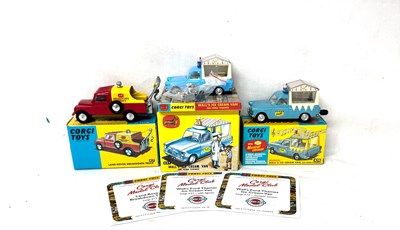 Lot 119 - Hornby - Corgi Toys Group of Re-Issue Light Commercial Vehicles.