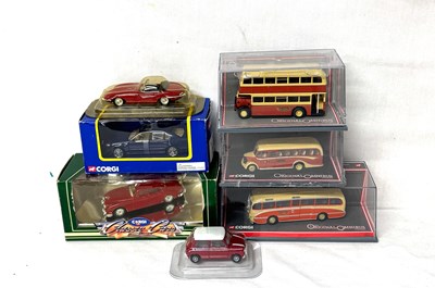 Lot 121 - Corgi - Group of Recent Cars & Buses.