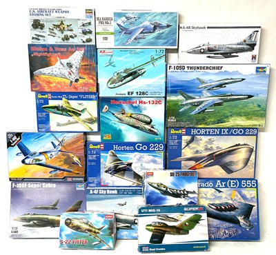 Lot 140 - Trumpeter, Hobby Boss, Revell & Others Similar - Mixed Group of Aircraft Kits.