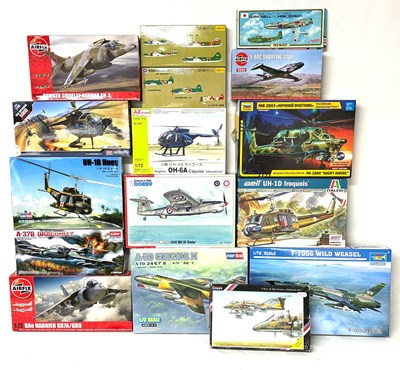 Lot 141 - Airfix, Italeri, Trumpeter & Others Similar - Mixed Group of Aircraft Kits.