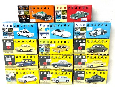 Lot 145 - Vanguards - Group of 1/43rd Scale Cars.